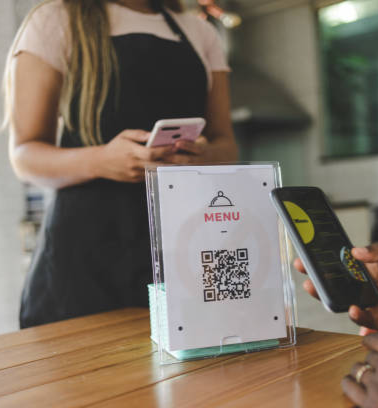 Restaurant QR menu checkout